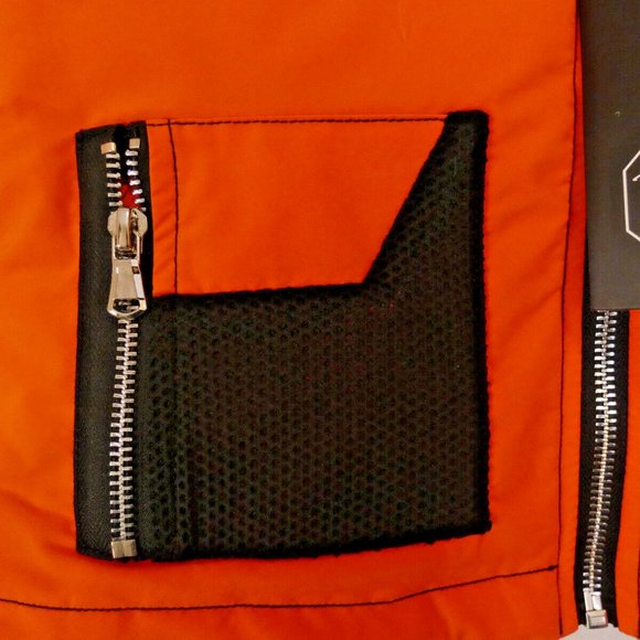 NWT Orange Vest PXP Paris Utility Hi Vis Padded Camping Shoot Tactical UK-M=US S - Picture 3 of 11